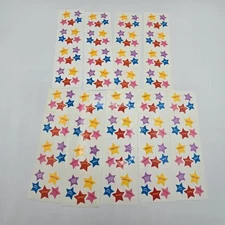 Vtg 90s Mrs. Grossman's Stickers Lot Teacher Motivational Stars Colorful