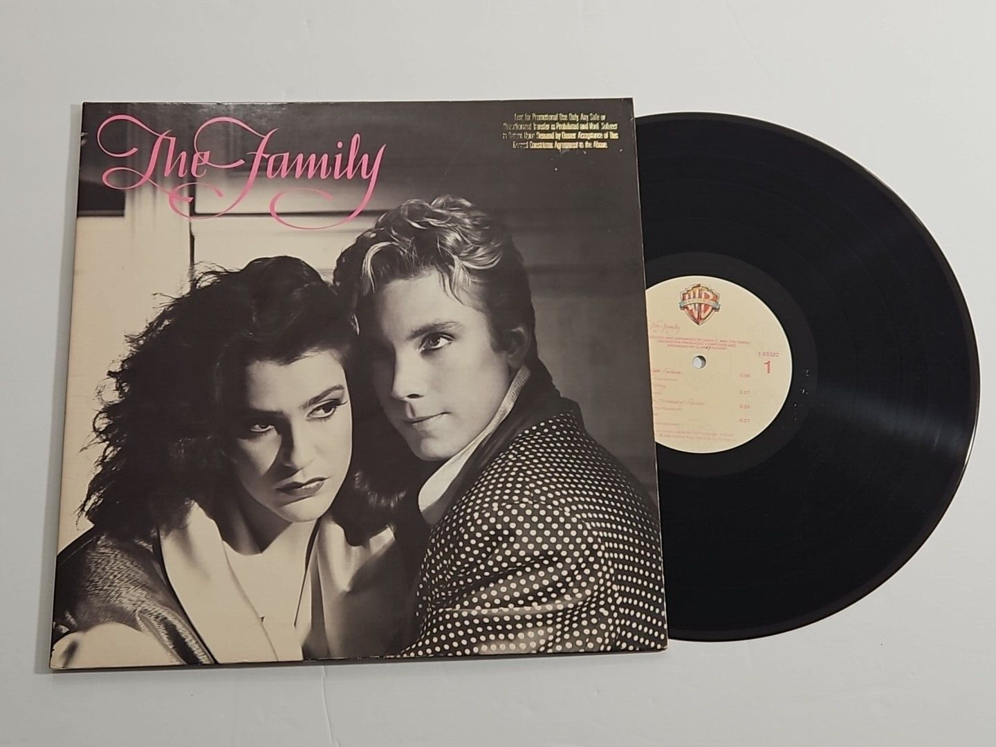 The Family Self Titled 1985 Bobby Z Prince Paisley Park 1-25322 LP PROMO EX/VG+