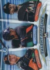 2018 Bowman Chrome Talent Pipeline Refractor John Norwood Payano Braxton Garrett