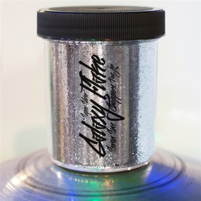 Seven Sins Choppers SUPER SILVER HAZE Metalflake Hotrod Paint Flake MICRO