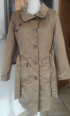 Milo Trenchcoat Mantel Handmade Gr 38 beige neuwertig!!!