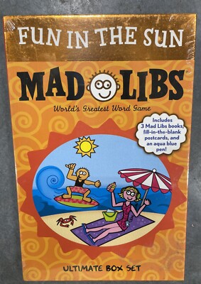Mad Libs Fun in the Sun - Ultimate Box Set New/Sealed