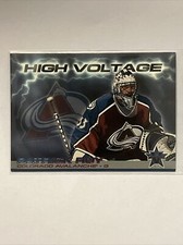 2000-01 Pacific Vanguard High Voltage Patrick Roy #8 HOF