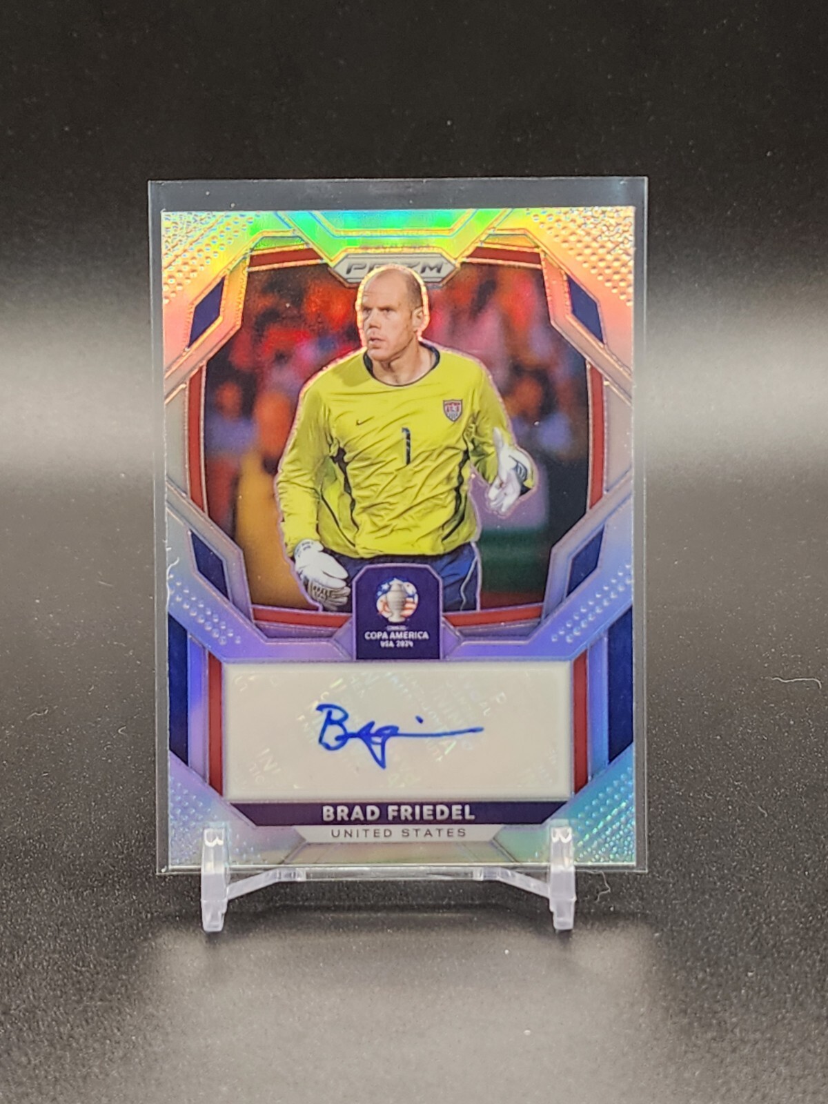 Brad Friedel 2024 Prizm Copa America #S-BF Signatures Silver Prizm #'d ...