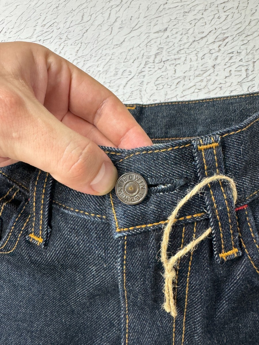 Edwin Zylon Kushitani Hamamatsu indigo blue jeans Japan 28 | eBay