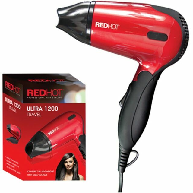 Red Hot 37070 Compact Hair Dryer for sale online | eBay