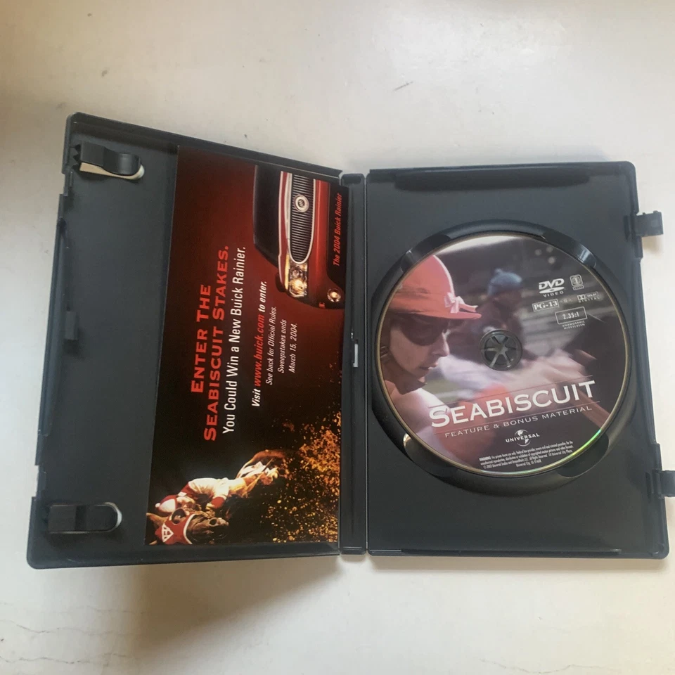 Seabiscuit (Widescreen Edition) - DVD - VERY GOOD ADD TO CART 2 GET 2 FREE! - Image 3 of 4