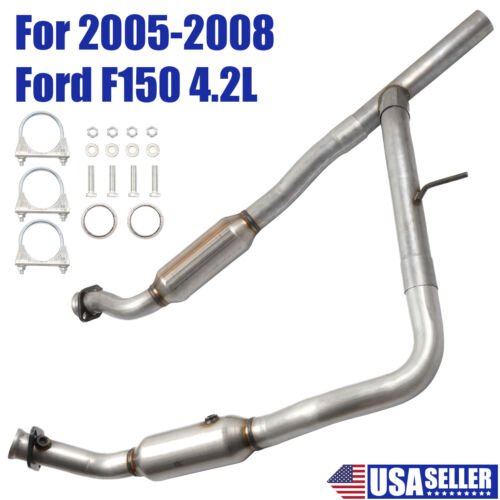 2Pcs Left and Right Side Catalytic Converter for Ford F-150 2005-2008 V6 4.2L