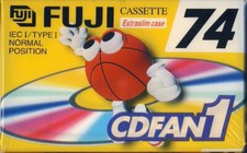 Fuji CD-Fan 1 74 cassette audio vierge Ferric - Neuve et scellée