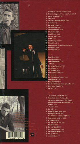 Jacques Brel : Quand on n'a que l'amour - Longbox (3 CD) - Picture 2 of 2