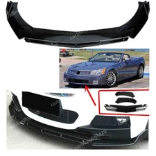 Add-on For Cadillac XLR 2004-2009 Front Underbody Bumper Lip Spoiler Body Kit