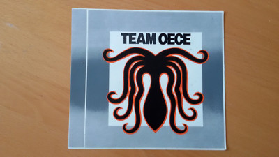 TEAM OECE (Sub Diving) Sticker Sticker cm 14 x 14 approx.