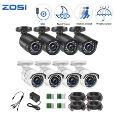 ZOSI 2.0MP 120ft 1080P Night Vision CCTV Security Outdoor TVI Bullet Camera