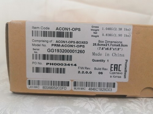 Moduł Promethean ActivConnect OPS-G NOWY ROUTER-Modem internetowy-Boxed. - Zdjęcie 5 z 6