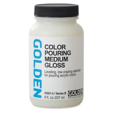 NEW Golden Gloss Pouring Medium - 8oz 237ml