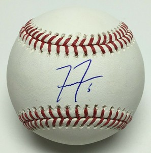 freddie freeman autographed baseball