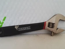 DURABUILT 8 Inch Adjustable Wrench Rubber Comfort Grip EUC No Rust