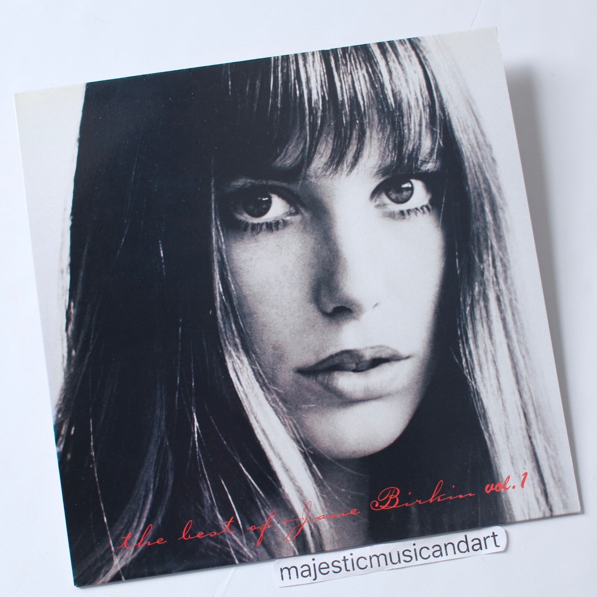 BEAUTIFUL COVER JANE BIRKIN VINYL LP NM LA JE T'AIME SERGE