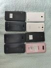Lot of 8 phones All Turn on * for parts only*