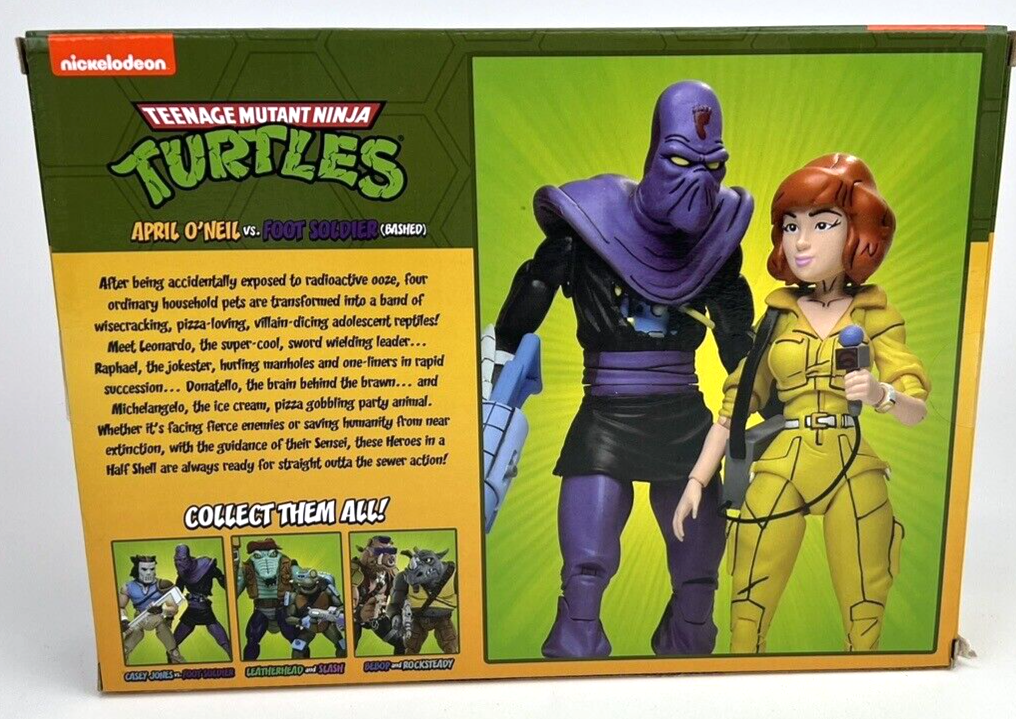 【新品】April O\'neil & Foot Soldier エイプリル・オニール&フット・ソルジャー ネカ NECA TMNT ミュータントタートルズ Teenage Mutant Ninja TOYS Video O\\u0027NEIL! 【新品】April O\'neil & Foot Soldier エイプリル・オニール&フット・ソルジャー ネカ NECA TMNT ミュータントタートルズ Teenage Mutant Ninja TOYS Video O\\u0027NEIL!