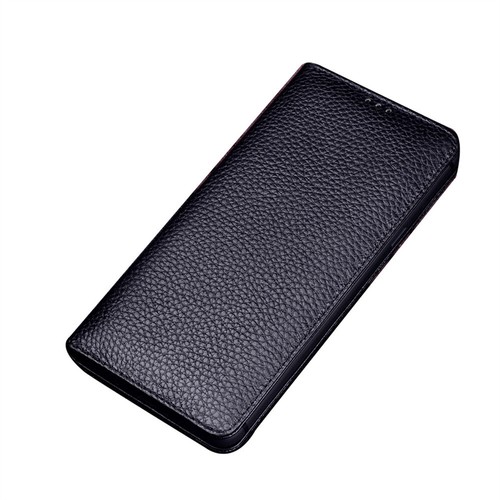Echtleder Klapphülle Robust Rindsleder Flip Case Magnet Cover Tasche für HUAWEI - Picture 18 of 25