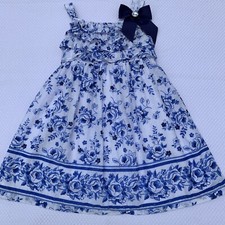 Nannette Girls Floral Dress Size 4