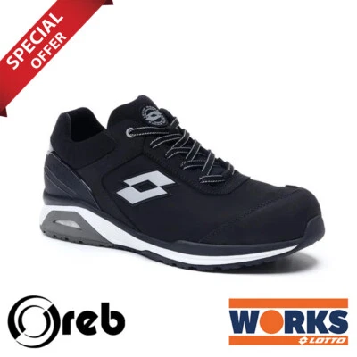 Scarpe antinfortunistiche Lotto Speed 200 S3 HRO SRC All Black