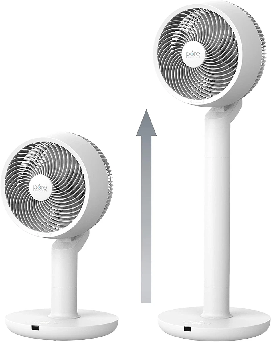 Vertical on sale desk fan