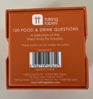 TALKING TABLES  After Dinner Food & Drink Trivia Game - 120 Questions — photo 4