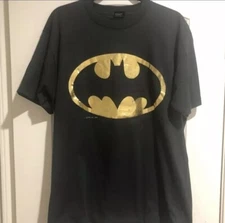Super Rare Authentic Vintage 1988 Batman Tee Sz: XL 