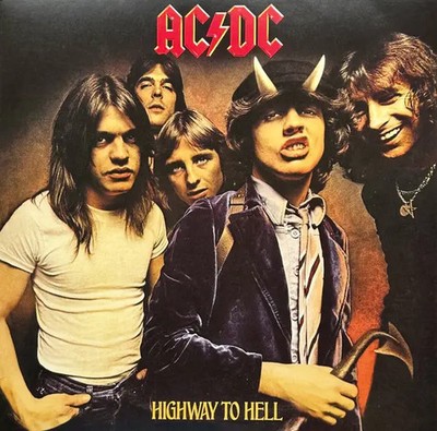 AC/DC Highway To Hell GOLD VINYL, INCL. INSERT Columbia Vinyl LP