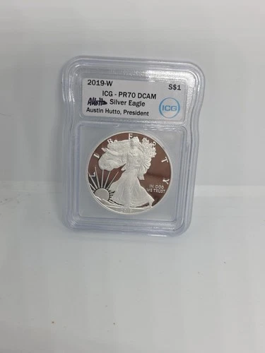 2019-W American Silver Eagle PR70 DCAM ICG