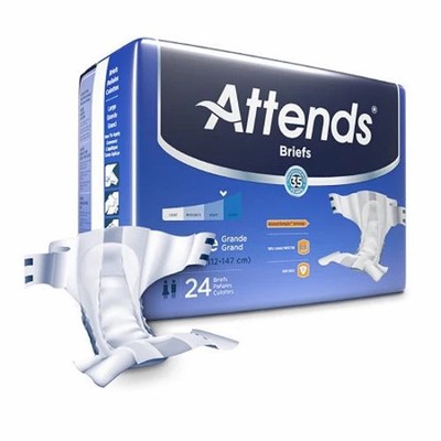 Unisex Incontinence Brief Large Disposable Heavy Absorb