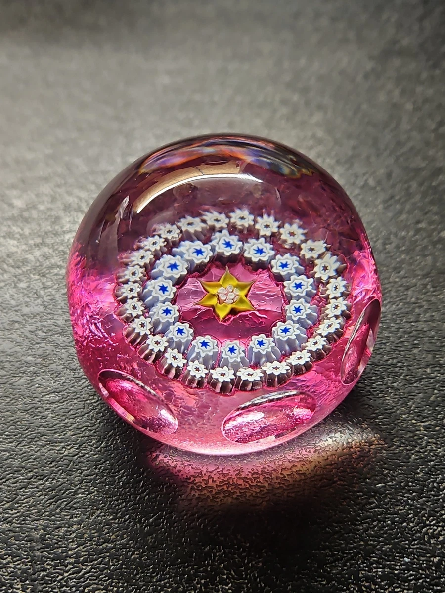 Glass Original Caithness Art Glass Decorative Paperweights