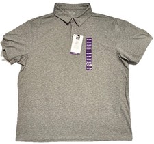 NWT MEMBERS MARK Men's XXL Soft Polo Classic Fit Moisture Wicking 4-Way Stretch