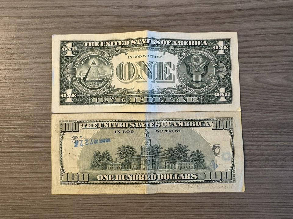 100 dollar bill X note | eBay