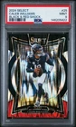 2024 Panini Select CALEB WILLIAMS #25 RC Black & Red Shock PSA 9 MINT Chi Bears
