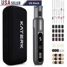 Cordless Rotary Tool 5-Speed Precision Control Mini Engraving W/ 70 Accessories