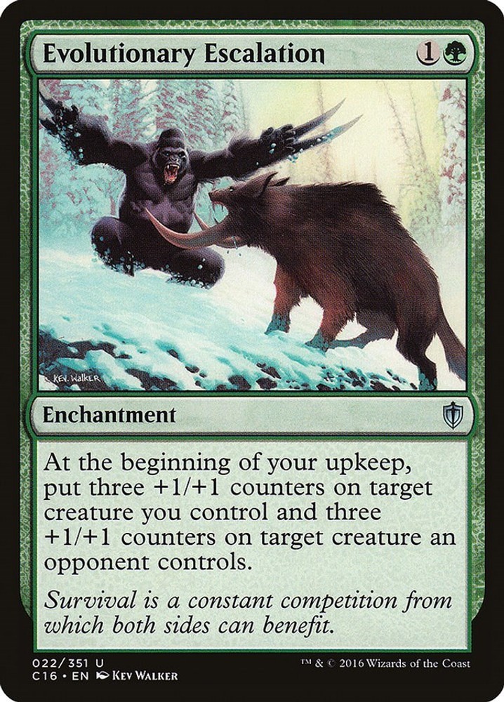 Evolutionary Escalation #22 (NM) Commander 2016 (C16) MTG