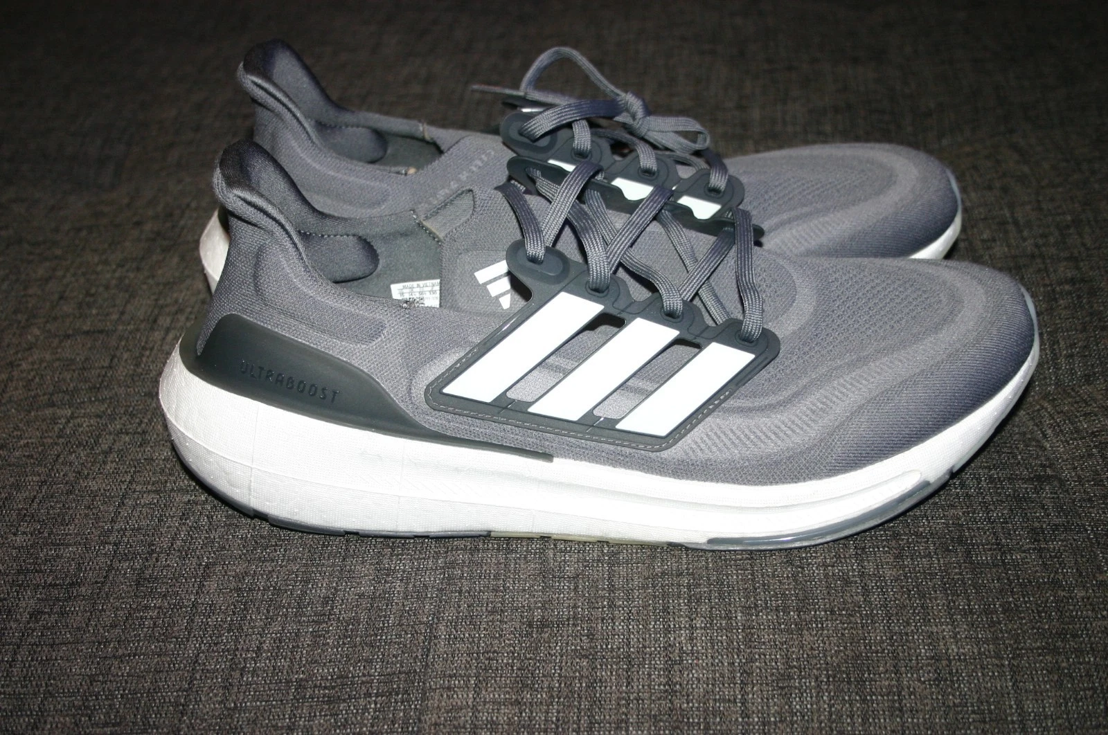 adidas Ultraboost Light Gray Running Shoes, IE1770, Men’s Size 15