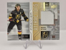 2021-22 Upper Deck Premier #PA-MS Mark Stone Premier Attractions Jersey