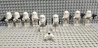 LEGO Star Wars Snowtrooper Minifigure Lot Of 9 With Blaster & Extra Torso