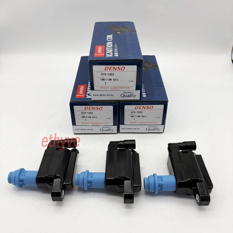 Set 3 X DENSO Ignition Coil Pack for Toyota Supra Aristo Lexus IS300 90919-02216 Foto 2 de 4