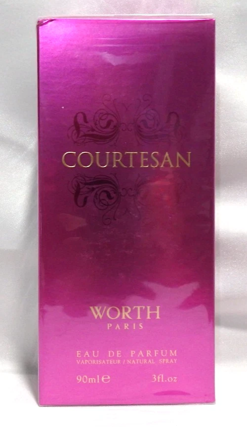 COURTESAN By WORTH 90ml EDP Spray Womens Perfume 100% Genuine Sealed Box  "READ" - image 2 of 4