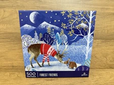 Galison Jigsaw Puzzle - Forest Friends - 500 Pieces