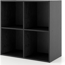 4 Cube Stackable Cube Storage Shelves Space Saving Indoor Organization
