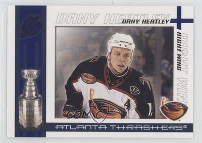 2003-04 Pacific Quest for the Cup Blue 5/150 Dany Heatley #3 y0i