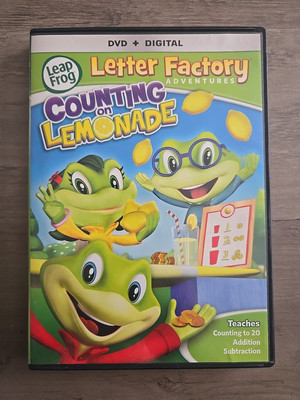 Leapfrog Letter Factory Adventures: Counting on (DVD, 2014