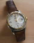 Vintage Timex Indiglo Watch Women 27mm Two Tone Date New Band New Battery Works