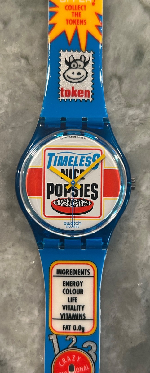 BIGBANG バッチ セット 1setのみ早い者勝ち Swatch - Good Morning – GN156 – 1996 - Gent | eBay